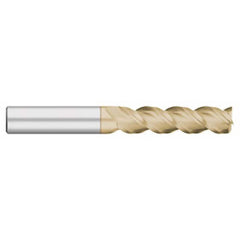 Titan USA - Square End Mills; Mill Diameter (Inch): 3/4 ; Mill Diameter (Decimal Inch): 0.7500 ; Number of Flutes: 3 ; Length of Cut (Inch): 2-1/2 ; Length of Cut (Decimal Inch): 2.5000 ; Material: Solid Carbide - Exact Industrial Supply