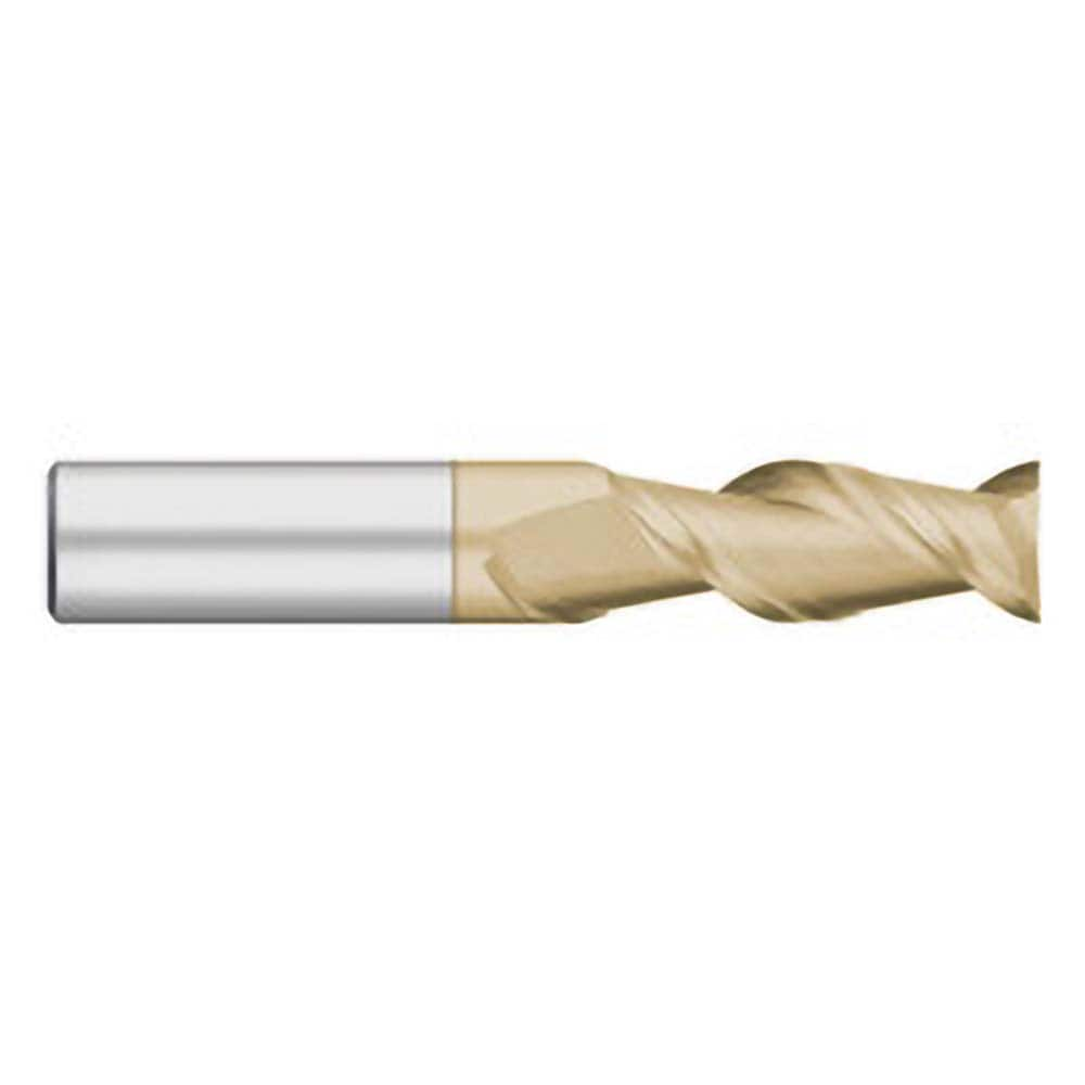 Titan USA - Square End Mills; Mill Diameter (Inch): 1/8 ; Mill Diameter (Decimal Inch): 0.1250 ; Number of Flutes: 2 ; Length of Cut (Inch): 1/2 ; Length of Cut (Decimal Inch): 0.5000 ; Material: Solid Carbide - Exact Industrial Supply