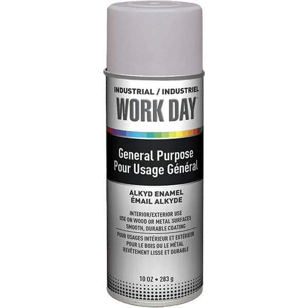 Krylon - 10 oz Gray Enamel Spray Primer - 9 to 13 Sq Ft Coverage, Quick Drying - USA Tool & Supply