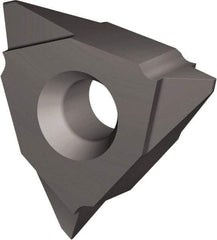 Vargus - 3VEL16 Partial Profile 60° Grade VTX External On Edge Threading Insert - TiAlN Finish, 48-8" External TPI, 3/8" Inscribed Circle, Left Hand Cut - USA Tool & Supply
