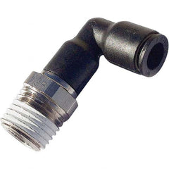 Legris - Plastic Push-To-Connect Tube Fittings Type: Extended Male Elbow Tube Outside Diameter (mm): 10 - USA Tool & Supply