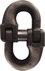 CM - 100 Grade Powder Coated Steel HammerLok Chain Coupling Link - 3/4" Diameter, 35,300 Lb Load Limit - USA Tool & Supply