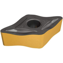 Iscar - DNMX443 HT Grade IC8250 Carbide Turning Insert - TiCN/Al2O3/TiN Finish, 55° Diamond, 1/2" Inscr Circle, 1/4" Thick, 3/64" Corner Radius - USA Tool & Supply