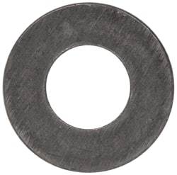 Made in USA - #4 Screw, Grade 300 Stainless Steel Standard Flat Washer - 1/8" ID x 1/4" OD, 0.017" Thick, Plain Finish, Meets Military Specifications - USA Tool & Supply