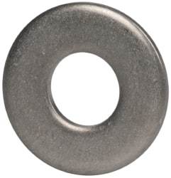 Made in USA - #10 Screw, Grade 300 Stainless Steel Standard Flat Washer - 0.219" ID x 0.438" OD, 0.065" Thick, Plain Finish, Meets Military Specifications - USA Tool & Supply