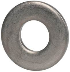 Made in USA - #12 Screw, Grade 300 Stainless Steel Standard Flat Washer - 1/4" ID x 0.562" OD, 0.051" Thick, Plain Finish, Meets Military Specifications - USA Tool & Supply