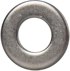 Made in USA - 5/16" Screw, Grade 300 Stainless Steel Standard Flat Washer - 0.343" ID x 0.687" OD, 0.051" Thick, Passivated Finish, Meets Military Specifications - USA Tool & Supply