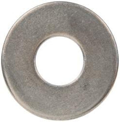 Made in USA - 1/2" Screw, Grade 17-7 PH Stainless Steel USS Flat Washer - 9/16" ID x 1-3/8" OD, 0.08" Thick, Plain Finish - USA Tool & Supply