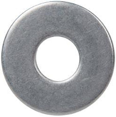 Made in USA - 5/8" Screw, Grade 17-7 PH Stainless Steel USS Flat Washer - 11/16" ID x 1-3/4" OD, 0.12" Thick, Plain Finish - USA Tool & Supply