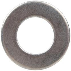 Made in USA - 1" Screw, Grade 17-7 PH Stainless Steel USS Flat Washer - 1-1/16" ID x 2" OD, 0.131" Thick, Plain Finish - USA Tool & Supply