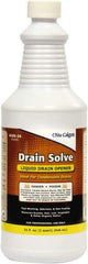 Nu-Calgon - 1 Qt Liquid Drain Cleaner - Unscented, Bottle - USA Tool & Supply