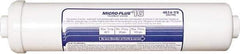 Nu-Calgon - 1/4 Inch Pipe, Inline Water Filter System with Disposable Filter and Quick Disconnect Fittings - Reduces Sediment, Taste, Odor, Chlorine and Scale - USA Tool & Supply