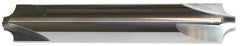 Accupro - 0.1" Radius, 3/8" Mill Diam, 4 Flute Solid Carbide Corner Rounding End Mill - Double End, TiCN Finish, 2-1/2" OAL, 3/8" Shank Diam - USA Tool & Supply