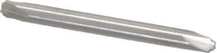 Accupro - 0.031" Radius, 3/16" Mill Diam, 4 Flute Solid Carbide Corner Rounding End Mill - Double End, Uncoated, 2" OAL, 3/16" Shank Diam - USA Tool & Supply