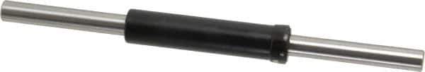 Mitutoyo - 6 Inch Long, Accuracy Up to 0.0002 Inch, Flat End Micrometer Calibration Standard - Use with Outside Micrometer, Includes Heat Insulating Handle - USA Tool & Supply