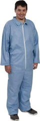 Dupont - Size 3XL FR Disposable Flame Resistant/Retardant Coveralls - Zipper Closure - USA Tool & Supply