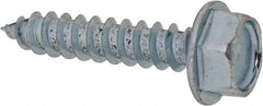 Value Collection - 5/16" Hex Head Sheet Metal Screw - Steel, 1-1/2" Length Under Head, Grade 2 - USA Tool & Supply