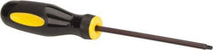 Stanley - #1 Point, 4" Blade Length Square Recess Screwdriver - 7-7/8" OAL - USA Tool & Supply