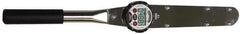 Proto - 1/2" Drive Electronic Digital Torque Wrench - 34 N/m to 340 N/m Torque, 22" OAL, 0.1 N/m Graduation, Fixed Head - USA Tool & Supply