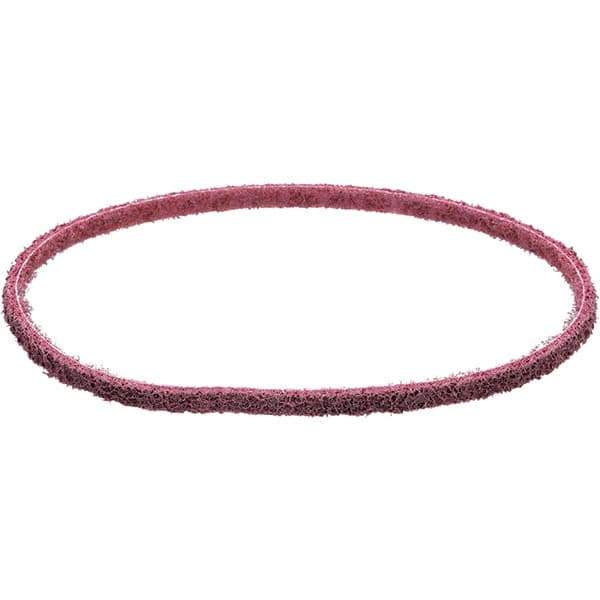 Dynabrade - 1/4" Wide x 18" OAL, Aluminum Oxide Abrasive Belt - Aluminum Oxide, Medium, Nonwoven, Cloth Backing, Wet/Dry - USA Tool & Supply