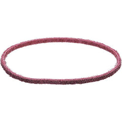 Dynabrade - 1/4" Wide x 18" OAL, Aluminum Oxide Abrasive Belt - Aluminum Oxide, Medium, Nonwoven, Cloth Backing, Wet/Dry - USA Tool & Supply