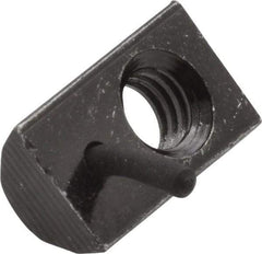 80/20 Inc. - 0.51" Wide, 7/8" High, Open Shelving Drop In T-Nut - Zinc, Use with Series 15 - USA Tool & Supply