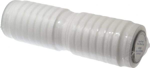3M Aqua-Pure - 2-3/4" OD, 5µ, Cellulose Fiber Graded Density with Scale Inhibitor Cartridge Filter - 9-3/4" Long, Reduces Dirt, Rust & Scale - USA Tool & Supply