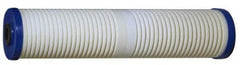 3M Aqua-Pure - 4-1/2" OD, 25µ, Cellulose Fiber Graded-Density Cartridge Filter - 20" Long, Reduces Sediments & Rust - USA Tool & Supply