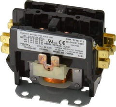 White-Rodgers - Definite Purpose Contactors   Number of Poles: 2    Resistive Load Rating (A): 40A@277VAC; 40A@480VAC; 40A@600VAC - USA Tool & Supply
