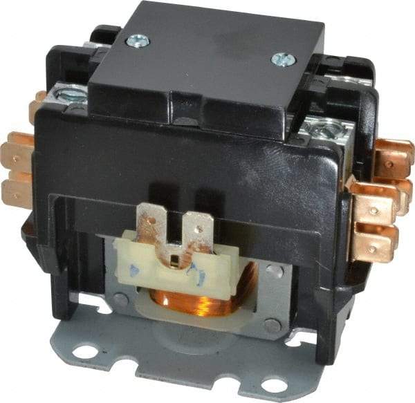 White-Rodgers - Definite Purpose Contactors   Number of Poles: 2    Resistive Load Rating (A): 50A@277VAC; 50A@480VAC; 50A@600VAC - USA Tool & Supply