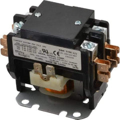 White-Rodgers - Definite Purpose Contactors   Number of Poles: 2    Resistive Load Rating (A): 50A@277VAC; 50A@480VAC; 50A@600VAC - USA Tool & Supply