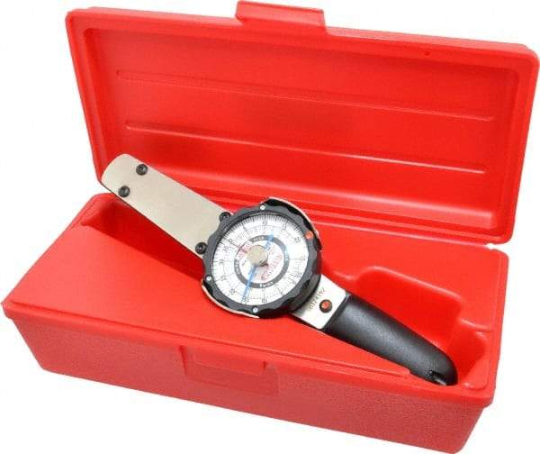 Proto - 1/4" Drive Dial Torque Wrench - 30 In/Lb Torque, 10" OAL, Fixed Head - USA Tool & Supply