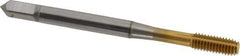 OSG - #8-36 UNF H3 Thread Limit Modified Bottoming Thread Forming Tap - Cobalt, TiN Finish, 2-1/8" OAL, 3/4" Thread Length, Right Hand Thread, Series HY-PRO NRT - USA Tool & Supply