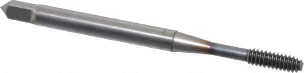 OSG - #4-40 UNC H5 Thread Limit Modified Bottoming Thread Forming Tap - Powdered Metal High Speed Steel, TiCN Finish, 1-7/8" OAL, 9/16" Thread Length, Right Hand Thread, Series EXOTAP NRT - USA Tool & Supply