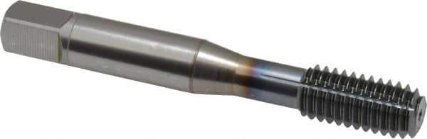 OSG - 3/8-16 UNC H5 Thread Limit Modified Bottoming Thread Forming Tap - Powdered Metal High Speed Steel, TiCN Finish, 2-15/16" OAL, 1-1/4" Thread Length, Right Hand Thread, Series EXOTAP NRT - USA Tool & Supply