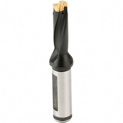 Iscar - 0.945 to 0.98" Diam, 3xD, 2.83" Max Depth, 1" Shank Diam, 6.28" OAL, Replaceable Tip Drill - DCM Toolholder, Series ChamDrill - USA Tool & Supply