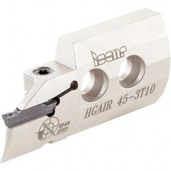 Iscar - 3mm Groove Width, 2mm Max Depth of Cut, Right Hand Cut, HGAI Indexable Grooving Blade - Series Heliface - USA Tool & Supply