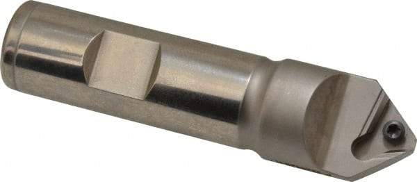 Ingersoll Cutting Tools - 82° Included Angle, 0.782" Drill Diam, 3-1/2" OAL, 3/4" Shank Diam, Indexable Spotting and Center Drill - TFLT 15 Insert Style - USA Tool & Supply