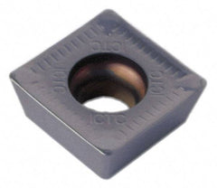 Ingersoll Cutting Tools - SPLT060204 Grade IN1030 Carbide Indexable Drill Insert - TiCN Finish, Square, 0.243" Inscribed Circle - USA Tool & Supply