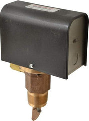 McDonnell & Miller - 300 psi, Brass Housing, General Purpose Flow Switch - 7.7 Flow Set Point, 4.8 to 998 GPM - USA Tool & Supply