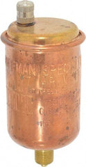 Hoffman Speciality - 1/8" Inlet, 1/8" Outlet, 50 Max psi, Brass Stamping Water Vent - 240°F Max - USA Tool & Supply