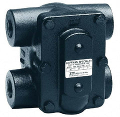 Hoffman Speciality - 2 Female" Pipe, Cast Iron Float & Thermostatic Steam Trap - 15 Max psi - USA Tool & Supply