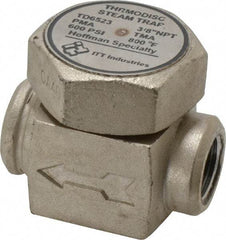 Hoffman Speciality - 3/8 Female" Pipe, Stainless Steel Thermodisc Steam Trap - 600 Max psi - USA Tool & Supply