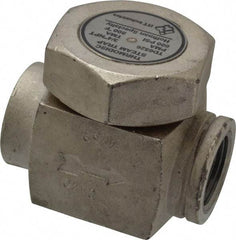 Hoffman Speciality - 3/4 Female" Pipe, Stainless Steel Thermodisc Steam Trap - 600 Max psi - USA Tool & Supply