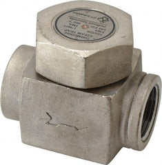 Hoffman Speciality - 1 Female" Pipe, Stainless Steel Thermodisc Steam Trap - 600 Max psi - USA Tool & Supply