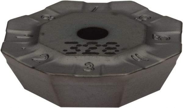 Iscar - OFMR0704 Grade IC328 Carbide Milling Insert - TiCN Finish, 0.1791" Thick, 0.7008" Inscribed Circle, 0.6mm Corner Radius - USA Tool & Supply