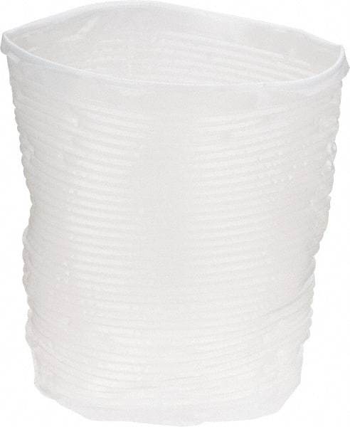 Made in USA - 55 Gal, 18 mil, LDPE Drum Liner - Rigid Accordion Liner - USA Tool & Supply