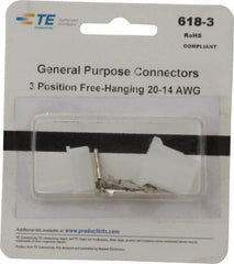 Tyco/Amp - Free Hanging Connector Kit - 20 to 14 AWG Compatible Wire Size - USA Tool & Supply