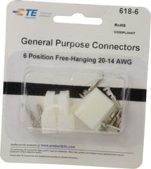 Tyco/Amp - Free Hanging Connector Kit - 20 to 14 AWG Compatible Wire Size - USA Tool & Supply