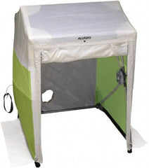 Allegro - Manhole Equipment & Accessories Type: Deluxe Work Tent, 6 d x 6 w x 6-1/2 h, 1 Door - USA Tool & Supply